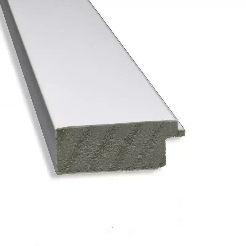 Specchio da parete per bagno stretto, non smussato, 21x27, cornice in polistirolo, montaggio a parete