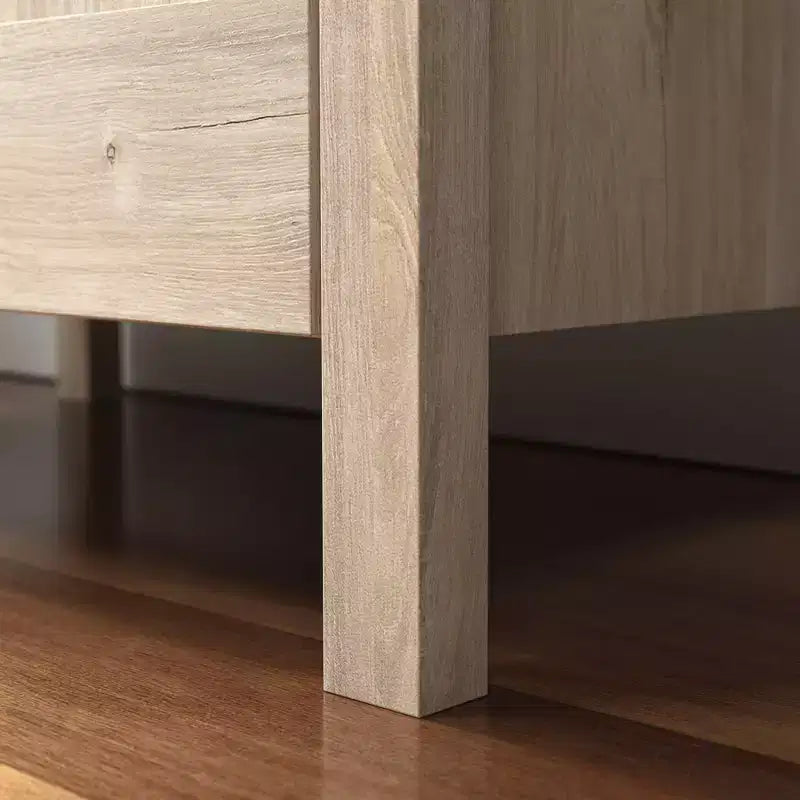 Armadio alto a 2 ante, in MDF con finitura laminata, 183 cm H x 68,5 cm L, ripiani regolabili