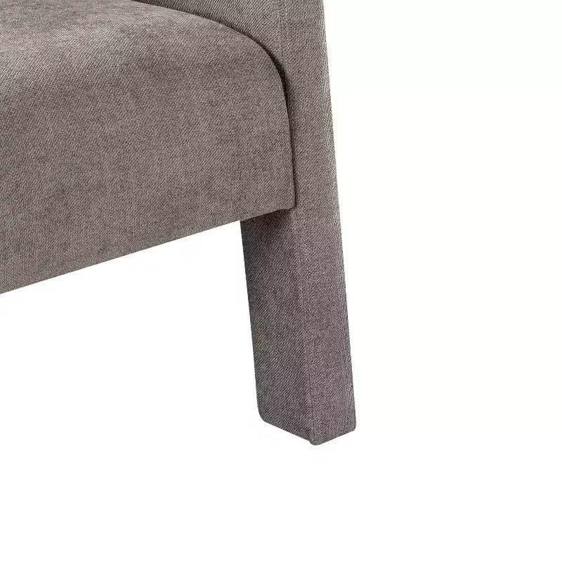 Sedia da Pranzo Moderna, Schienale Intagliato, Design a Tre Gambe, Rivestimento in Poliestere, 113 kg, Nessun Montaggio