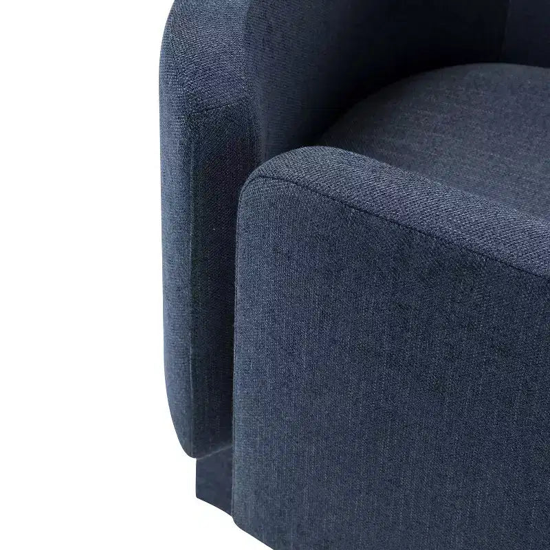 Sedia da Pranzo Moderna, Schienale Intagliato, Design a Tre Gambe, Rivestimento in Poliestere, 113 kg, Nessun Montaggio
