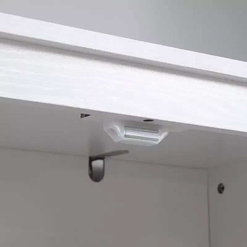 Dispensa da cucina a colonna 72" con 4 ante e 4 ripiani regolabili, 31,5"L x 15,75"P