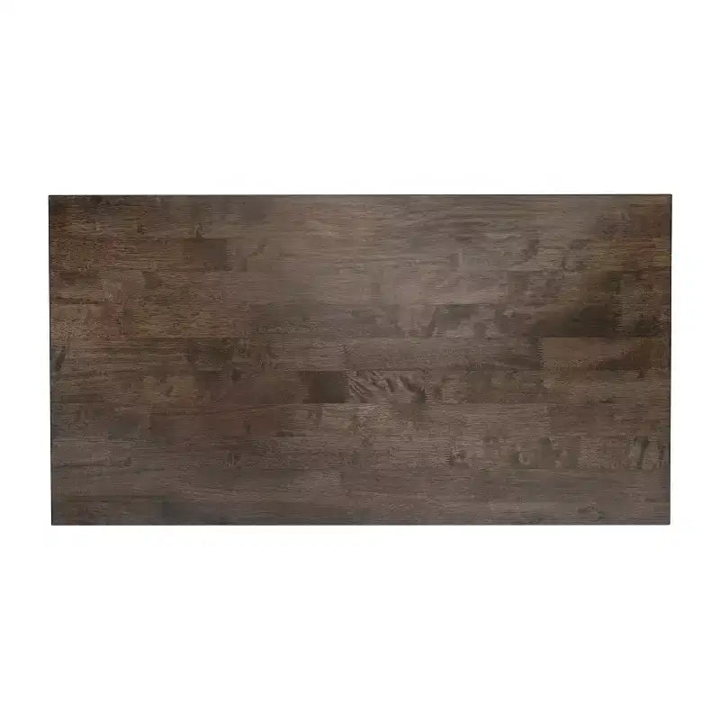 Tavolino da Salotto a Cavalletto in Legno Massello, Design a X, Capacità 136 kg