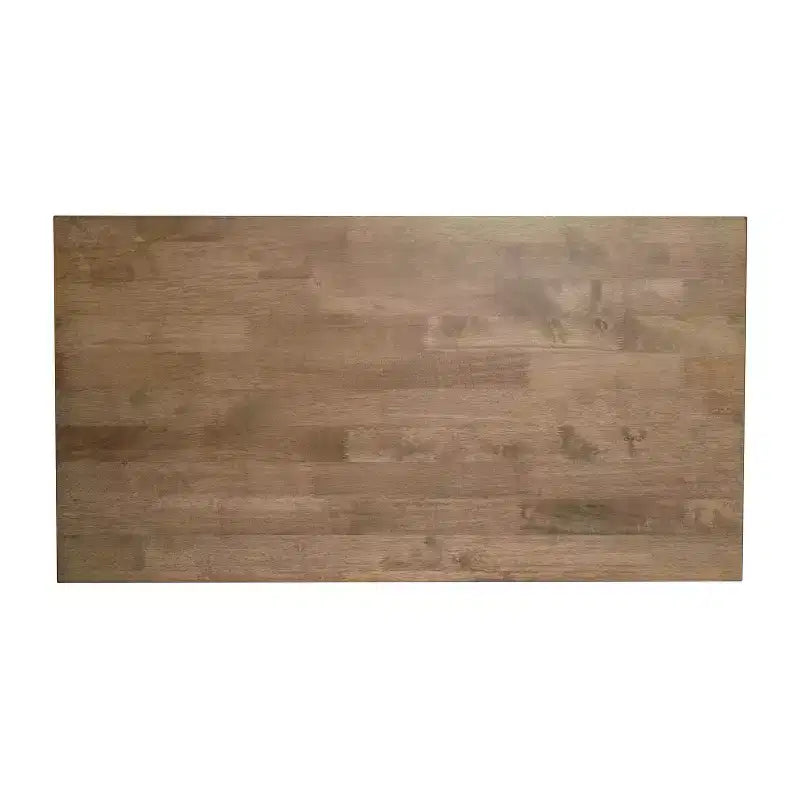 Tavolino da Salotto a Cavalletto in Legno Massello, Design a X, Capacità 136 kg