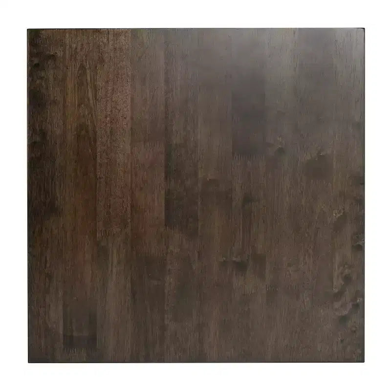 Tavolino Rustico in Legno Massello, Design a Cavalletto con Struttura a X, Capacità 136 kg