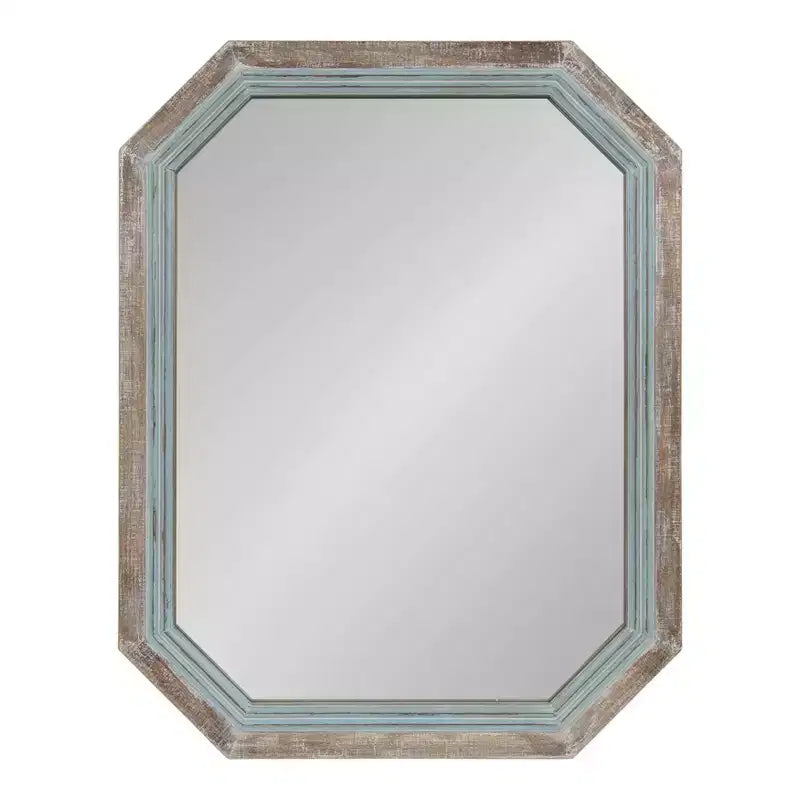 28 x 36 Palmer Octagon Wall Mirror - Kate & Laurel All Things Decor