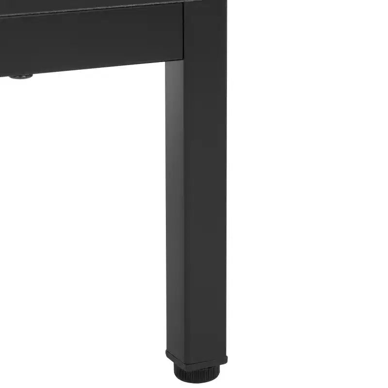 Mobile TV, Credenza Multimediale con 2 Cassetti, 2 Ripiani e Dettagli Scanalati, Noce, Adatto a TV fino a 65", 60.4"L