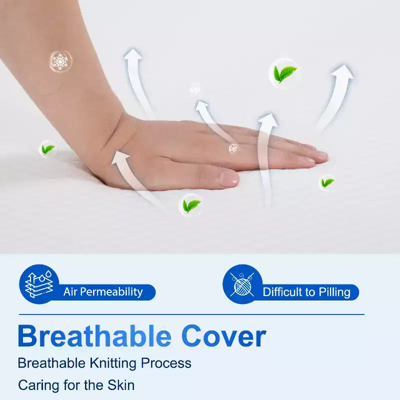 Materasso in Memory Foam al Gel e Carbone di Bambù da 6 Pollici, Rigidità Media, Certificato CertiPUR-US, Confezionato in Scatola