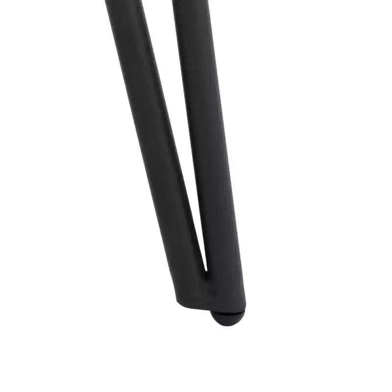 Tavolo da pranzo industriale per 4 persone, piano in mogano, base con gambe miste, 120 cm L x 80 cm P x 76 cm H