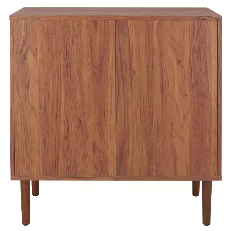 Cassettiera a 3 cassetti con rete in rattan, superficie in legno di gomma, ferramenta antiribaltamento, capacità 79 kg