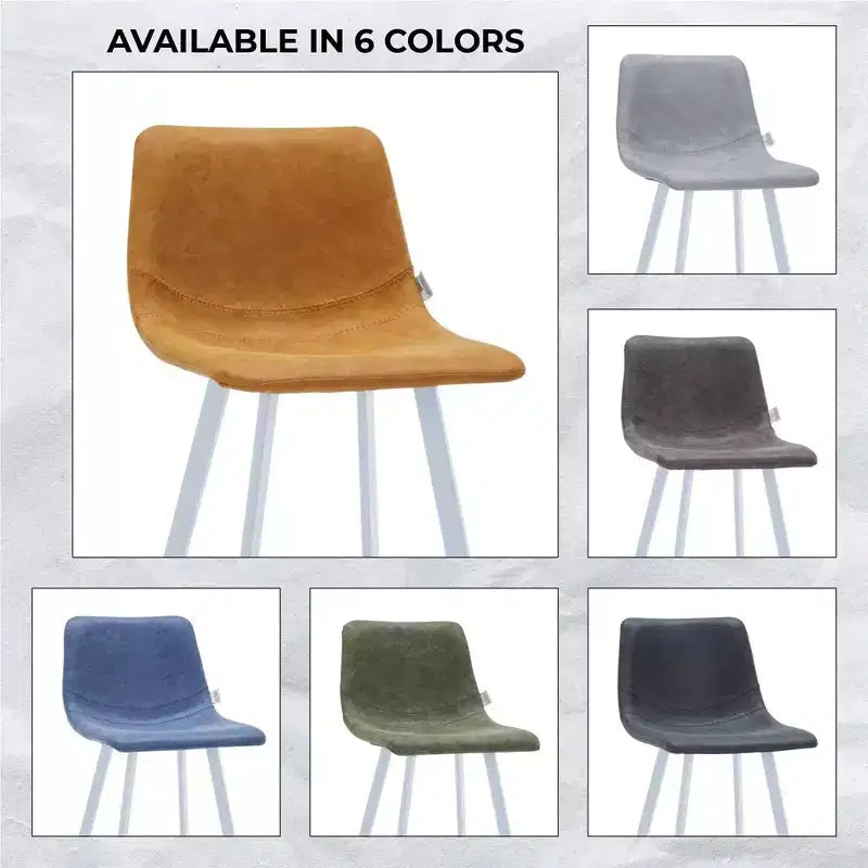 Sgabello da bar moderno 104 cm in pelle PU con schienale basso, gambe in ferro e poggiapiedi, portata 120 kg