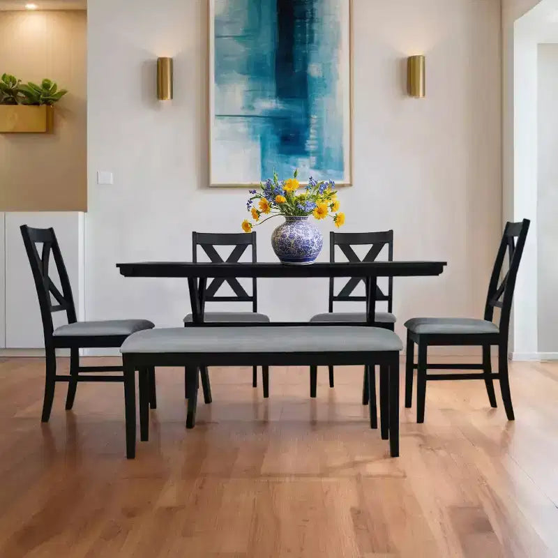 Panca imbottita da pranzo, 2 posti, sedile in poliestere imbottito in schiuma, 113 cm L x 40 cm P x 51 cm A