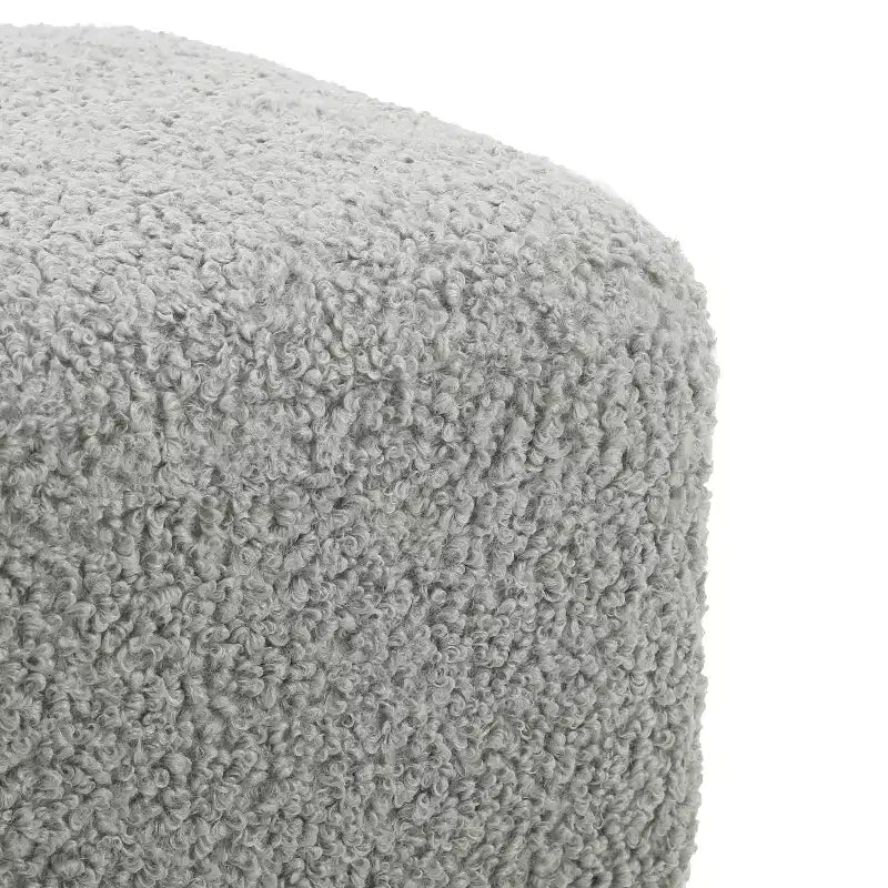Panca poggiapiedi imbottita con struttura in legno, larghezza 152 cm, cuscino in schiuma, capacità 113 kg