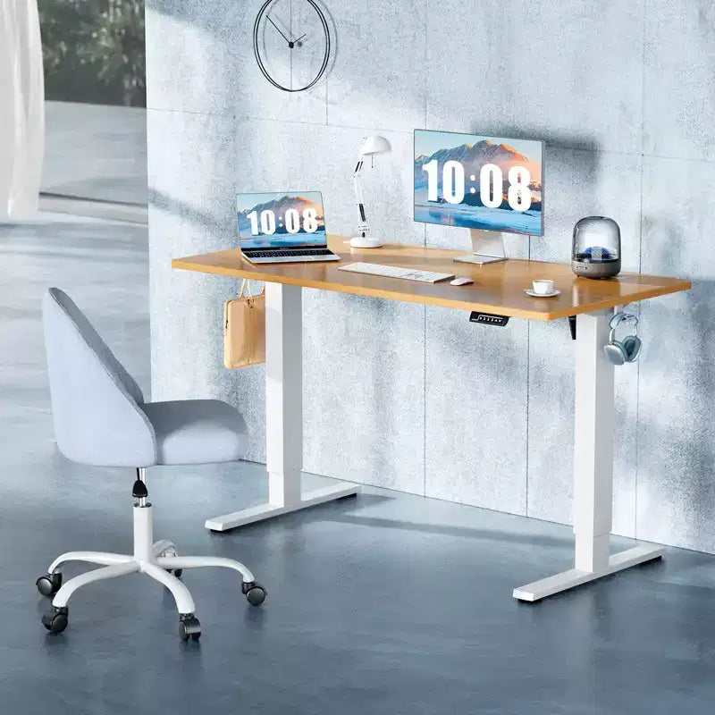 Scrivania regolabile in altezza elettrica da 55" con display a LED